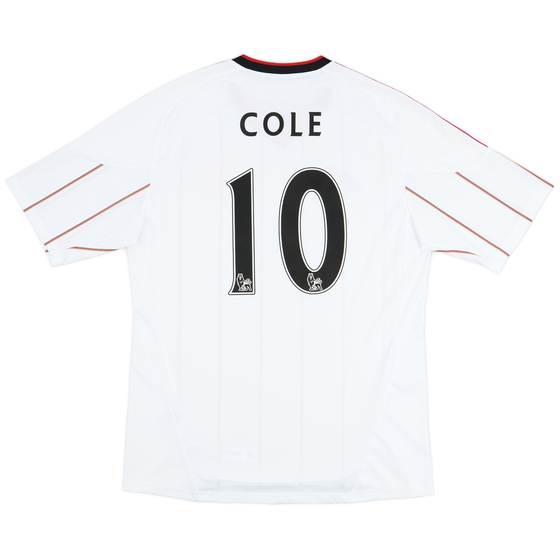 2010-11 Liverpool Away Shirt Cole #10 - 9/10 - (L)