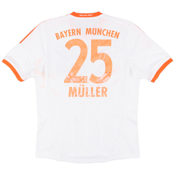 2012-13 Bayern Munich Away Shirt Müller #25 - 4/10 - (L)