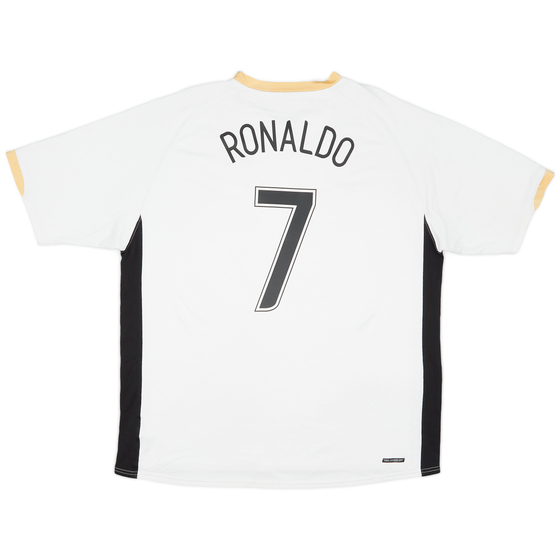 2006-08 Manchester United Away Shirt Ronaldo #7 - 6/10 - (XXL)