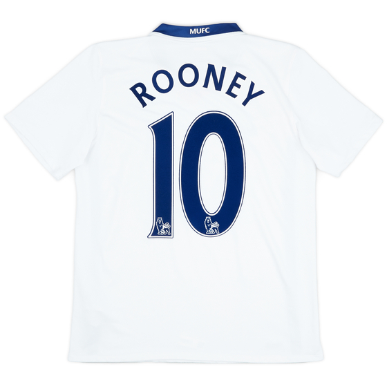 2008-10 Manchester United Away Shirt Rooney #10 - 7/10 - (S)