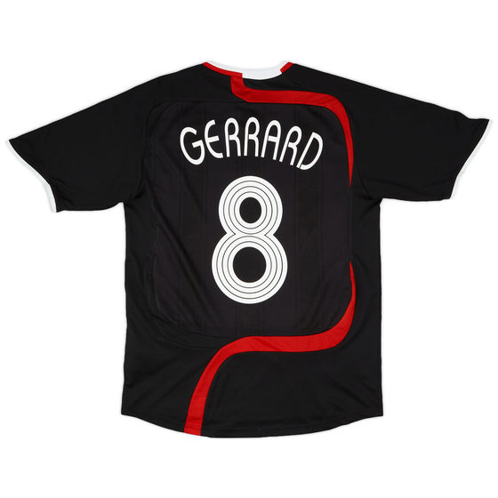 2007-08 Liverpool Third Shirt Gerrard #8 - 7/10 - (M)