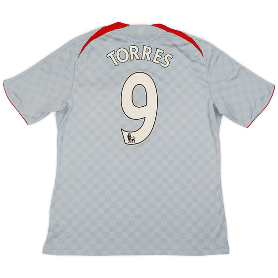 2008-09 Liverpool Away Shirt Torres #9 - 7/10 - (XL)