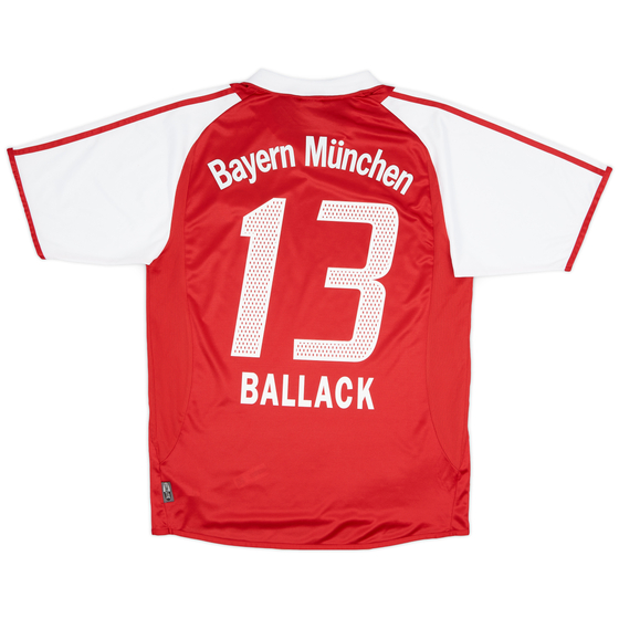 2004-05 Bayern Munich Home Shirt Ballack #13 - 9/10 - (S)