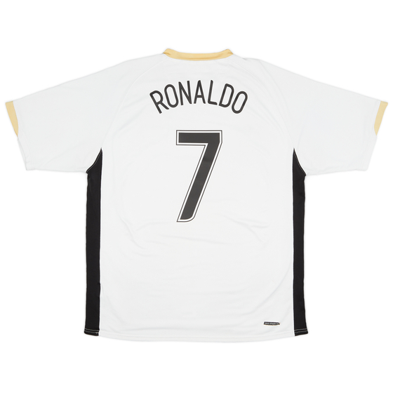 2006-08 Manchester United Away Shirt Ronaldo #7 - 6/10 - (XL)