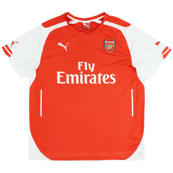 2014-15 Arsenal Home Shirt - 5/10 - (XL)