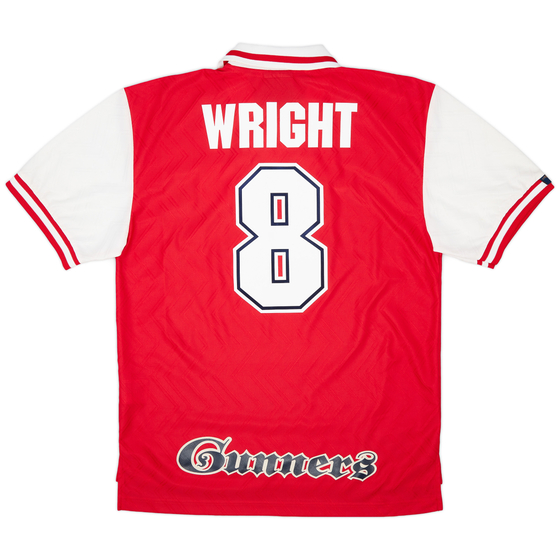 1996-98 Arsenal Home Shirt Wright #8 - 8/10 - (M)
