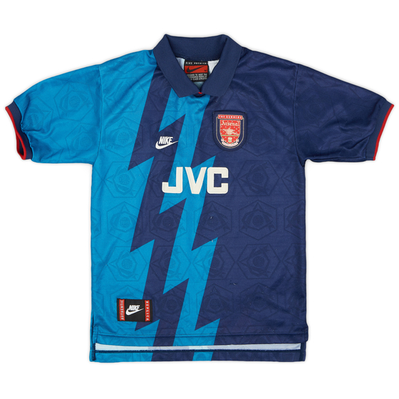 1995-96 Arsenal Away Shirt - 8/10 - (M.Boys)