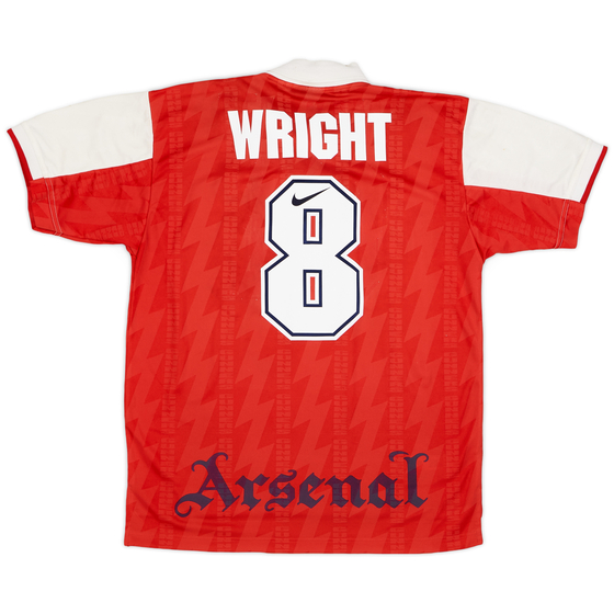 1994-96 Arsenal Home Shirt Wright #8 - 7/10 - (M)