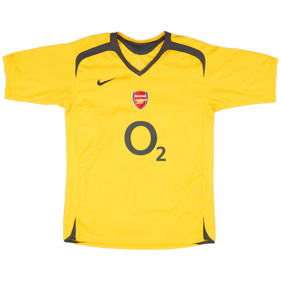 2005-06 Arsenal Away Shirt - 8/10 - (XL.Boys)