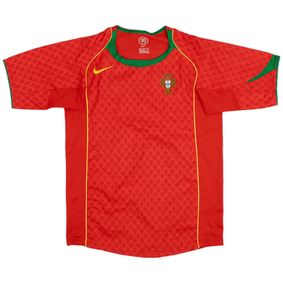 2004-06 Portugal Home Shirt - 9/10 - (XL.Boys)