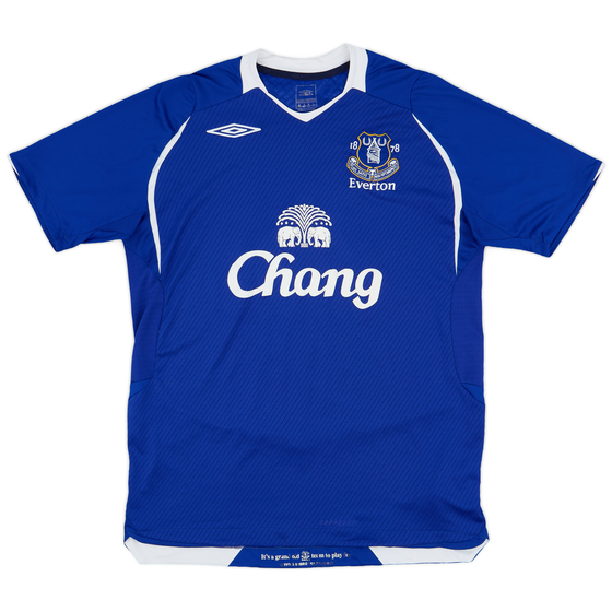 2008-09 Everton Home Shirt - 8/10 - (M)