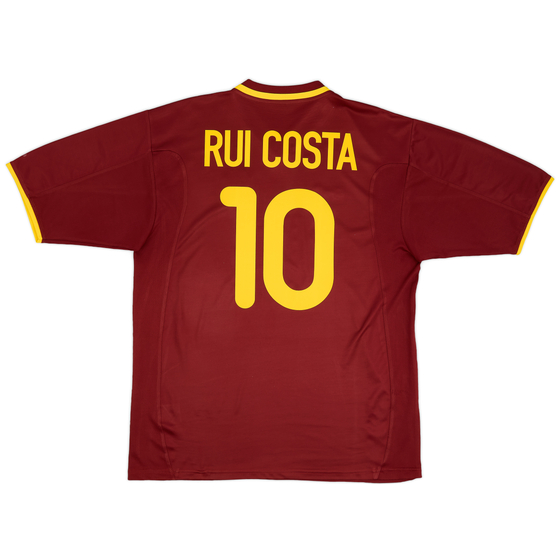 2000-02 Portugal Home Shirt Rui Costa #10 - 9/10 - (XL)