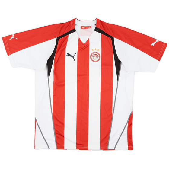 2005-06 Olympiakos Home Shirt - 7/10 - (XL)