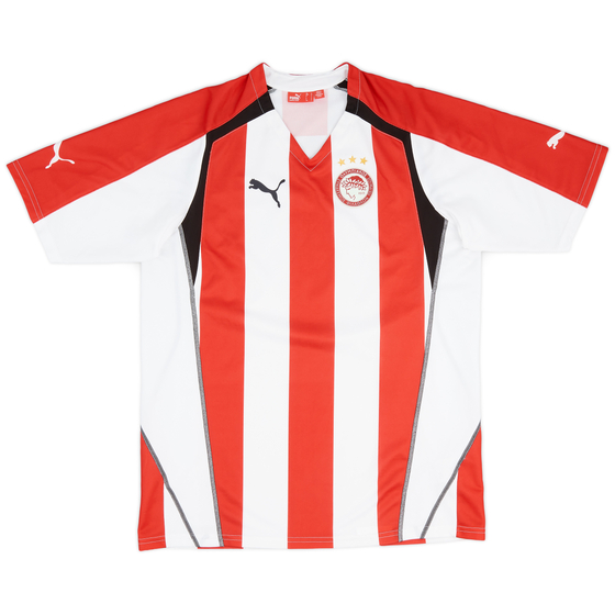 2005-06 Olympiakos Home Shirt - 8/10 - (L)