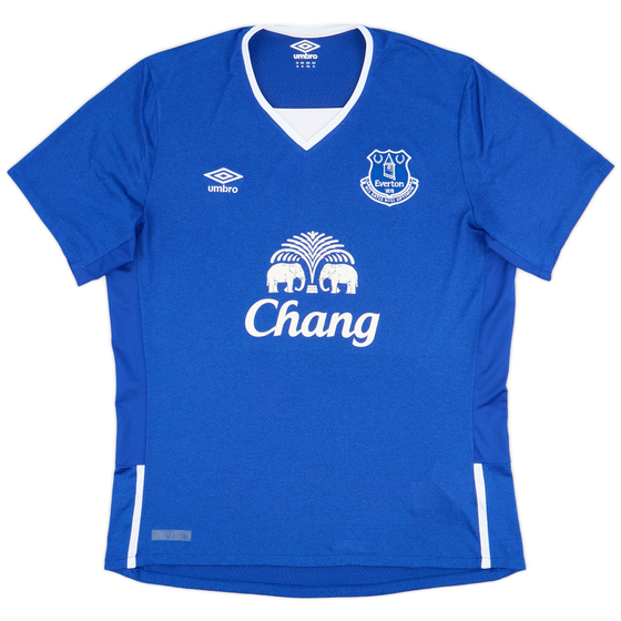 2015-16 Everton Home Shirt - 8/10 - (XL)