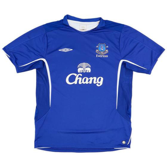 2005-06 Everton Home Shirt - 9/10 - (L)