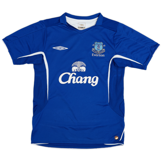 2005-06 Everton Home Shirt - 8/10 - (S)