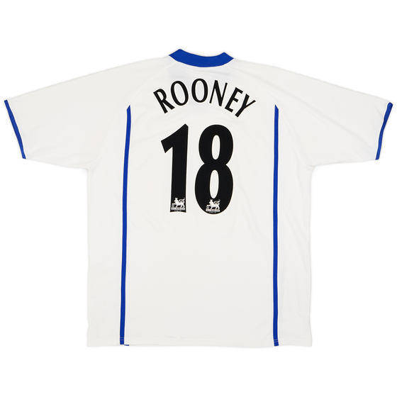2002-03 Everton Away Shirt Rooney #18 - 8/10 - (L)