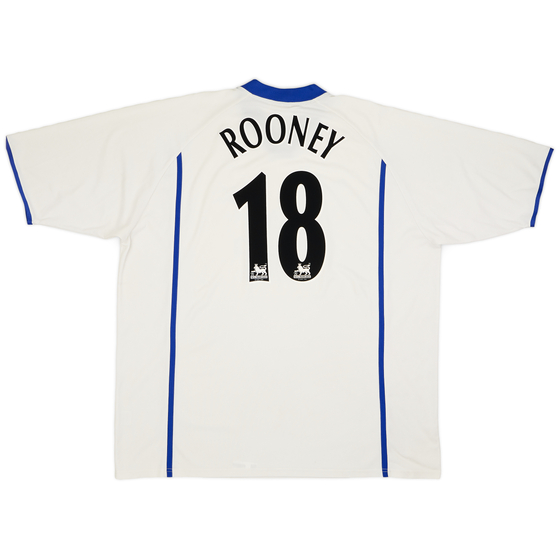 2002-03 Everton Away Shirt Rooney #18 - 8/10 - (XXL)