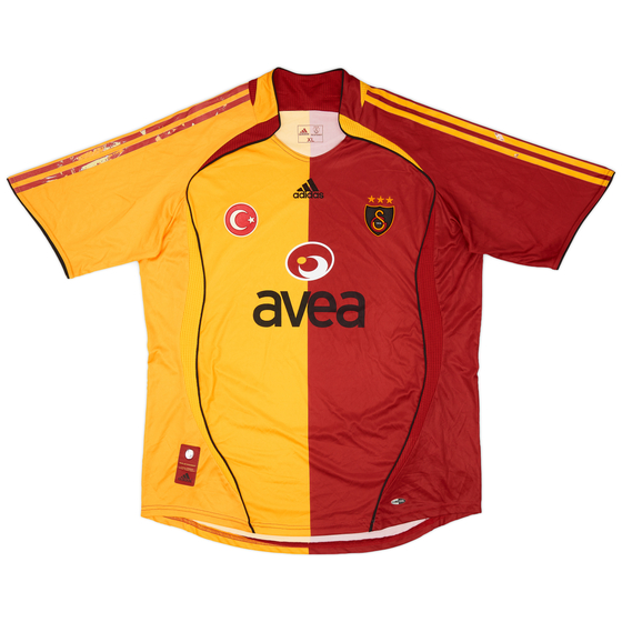 2006-07 Galatasaray Home Shirt - 6/10 - (XL)