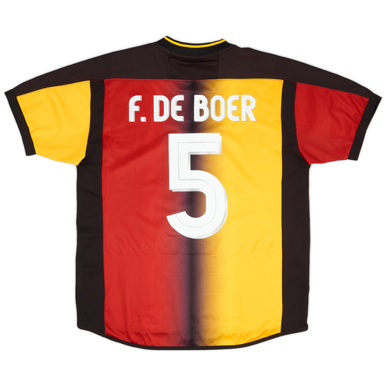 2003-04 Galatasaray Home Shirt De Boer #5 - 8/10 - (M)