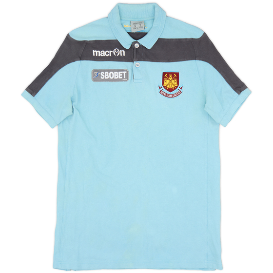 2012-13 West Ham Macron Polo Shirt - 7/10 - (S)