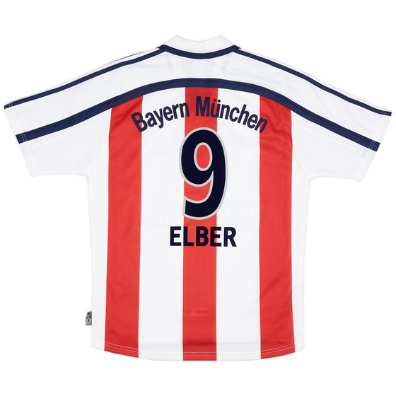 2000-01 Bayern Munich Away Shirt Elber #9 - 9/10 - (S)