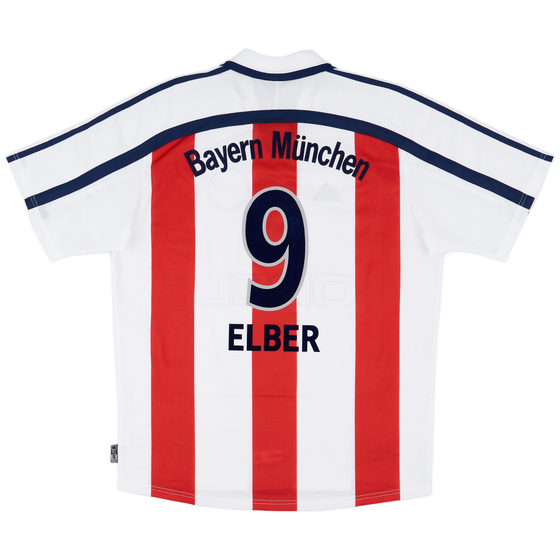 2000-01 Bayern Munich Away Shirt Elber #9 - 9/10 - (L)