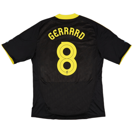 2010-11 Liverpool Third Shirt Gerrard #8 - 7/10 - (L)