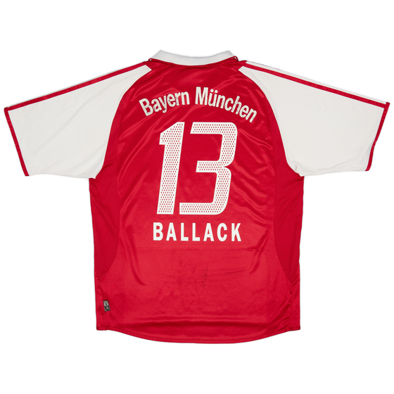 2003-04 Bayern Munich Home Shirt Ballack #13 - 6/10 - (L)