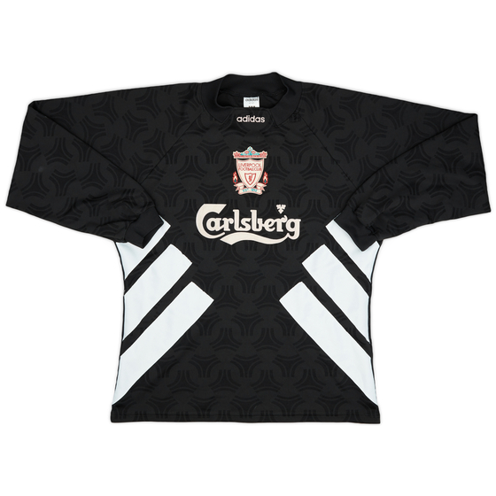 1993-95 Liverpool GK Shirt - 9/10 - (M/L)