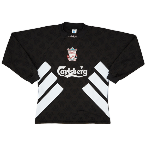 1993-95 Liverpool GK Shirt - 9/10 - (L)