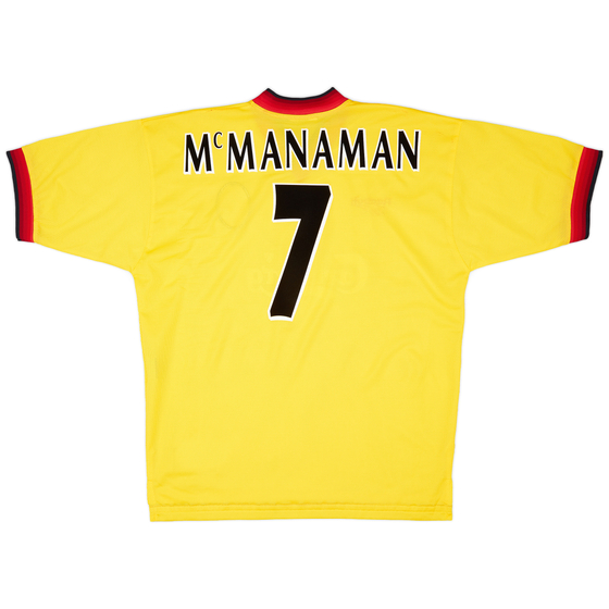 1997-99 Liverpool Away Shirt McManaman #7 - 10/10 - (L)