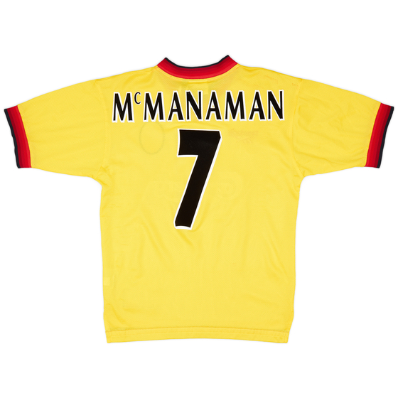 1997-99 Liverpool Away Shirt McManaman #7 - 7/10 - (S)