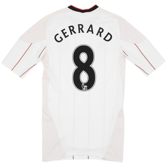 2010-11 Liverpool TechFit Away Shirt Gerrard #8 - 7/10 - (M)