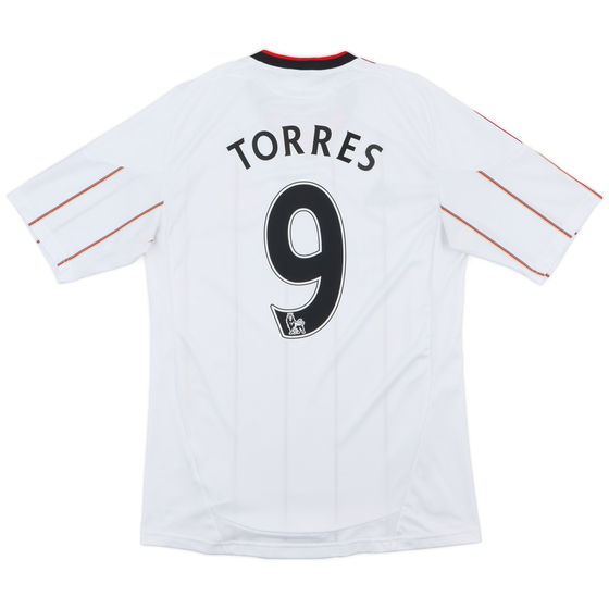 2010-11 Liverpool Away Shirt Torres #9 - 7/10 - (S)