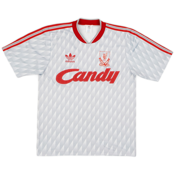 1989-91 Liverpool Away Shirt - 6/10 - (M)