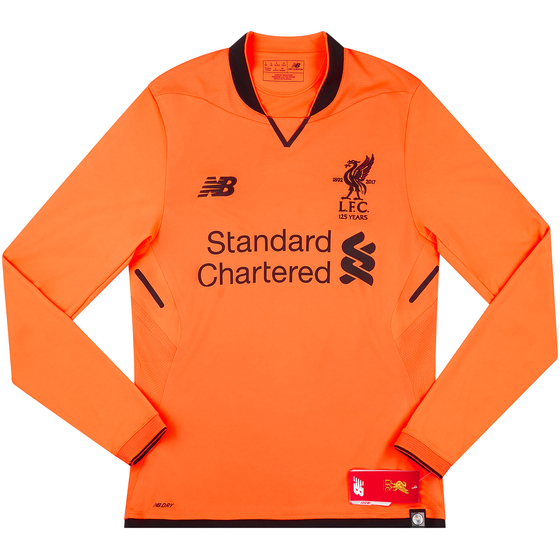 2017-18 Liverpool Third L/S Shirt (S)