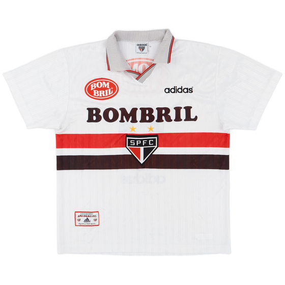 1998 Sao Paulo Home Shirt #9 - 6/10 - (L)