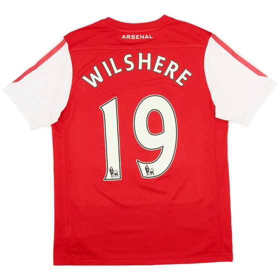2011-12 Arsenal Home Shirt Wilshere #19 - 9/10 - (XL.Boys)