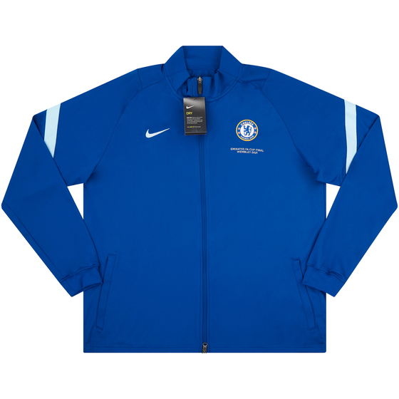 2020-21 Chelsea Player Issue Jacket 'Final Wembley 2021' (S)