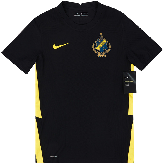 2021 AIK Stockholm Player Issue Vaporknit Home Shirt S