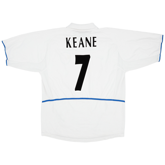 2002-03 Leeds United Home Shirt Keane #7 - 5/10 - (XXL)