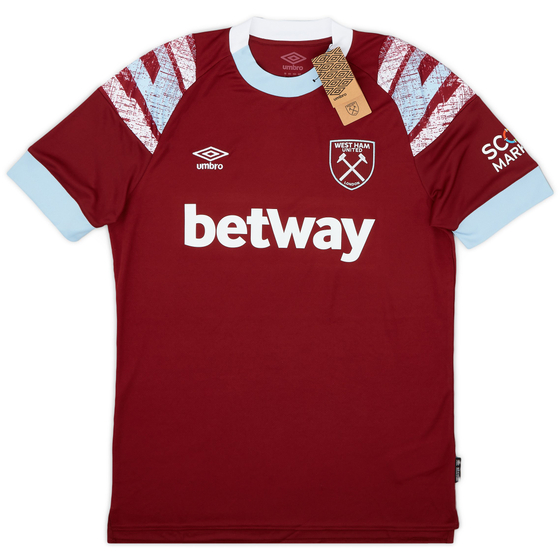2022-23 West Ham Home Shirt
