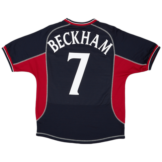 2000-01 Manchester United Third Shirt Beckham #7 - 8/10 - (M)