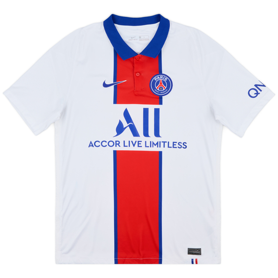 2020-21 Paris Saint-Germain Away Shirt - 8/10 - (M)
