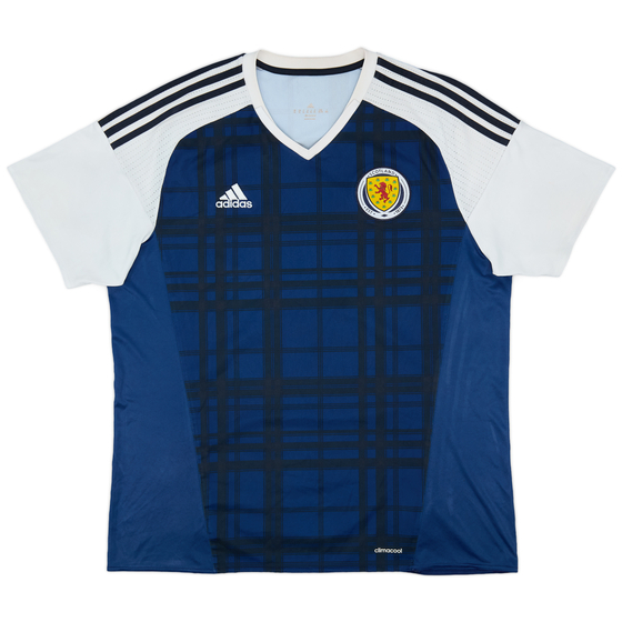 2015-17 Scotland Home Shirt - 8/10 - (XL)