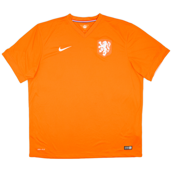 2014-15 Netherlands Home Shirt - 8/10 - (XXL)
