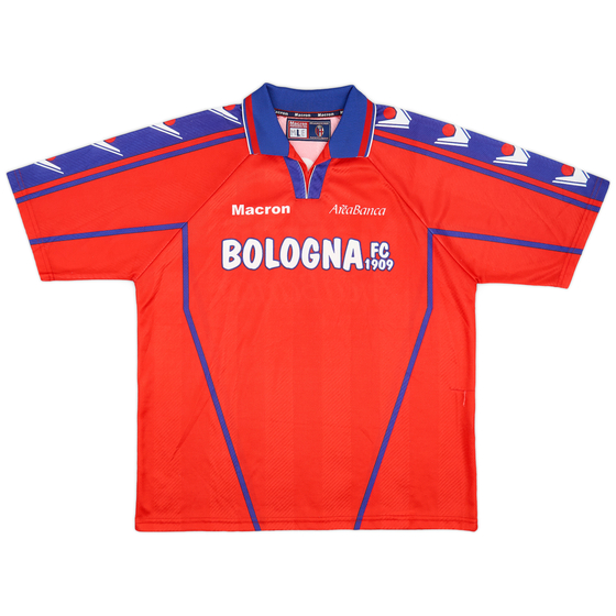 2002-03 Bologna Macron Training Shirt - 8/10 - (L)