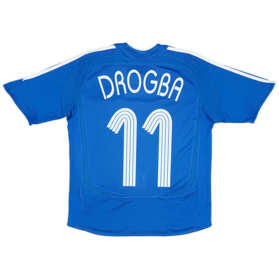 2006-08 Chelsea Home Shirt Drogba #11 - 8/10 - (XL.Boys)